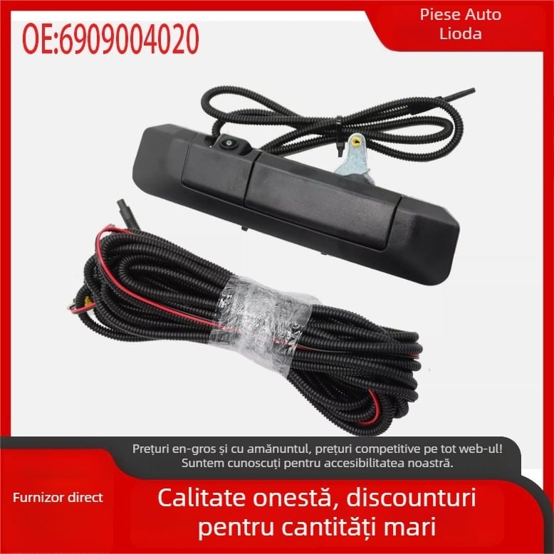 Cameră de mers înapoi - model 6909004020 TO-3247A-TGC; compatibilă cu Toyota Tacoma 2005-2014; unghi de vizualizare 170°; rezoluție 480x600; tensiune 12V