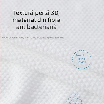 Prosop de baie din fibre vegetale, de unică folosință, ambalat individual, proces Jacquard, prosop portabil pentru călătorii, utilizare hotelieră