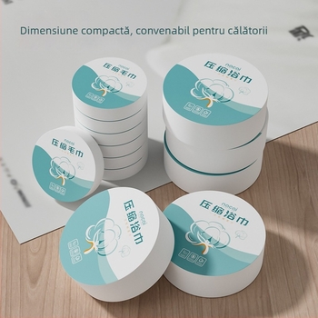 Prosop de baie comprimat, de unică folosință, ambalare individuală, prosop pentru față îngroșat, accesorii pentru hotel și călătorii