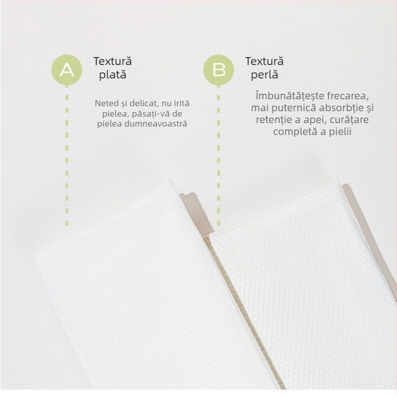 Set de prosoape de baie de unică folosință, din amestec de bumbac, personalizabil pentru călătorii și hoteluri