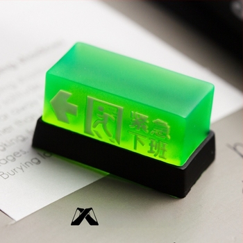 Capă de tastă personalizat din rășină translucidă pentru tastatură mecanică, fără iluminare