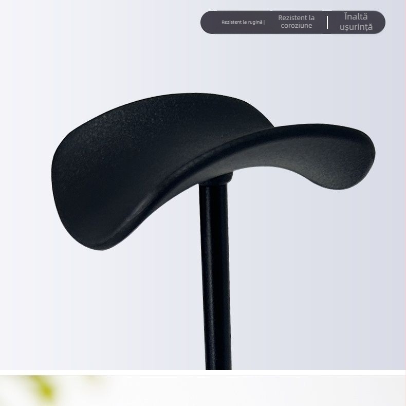 Suport pentru căști pentru birou – bază anti-alunecare, montaj fix