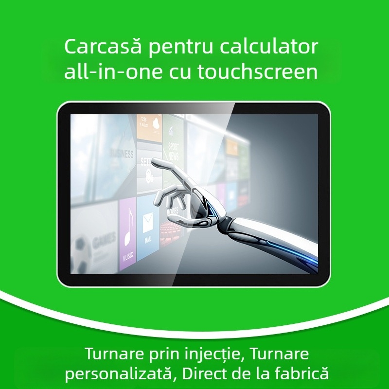 Carcasă din plastic pentru computer industrial All-In-One cu touchscreen, model 156, OEM disponibil