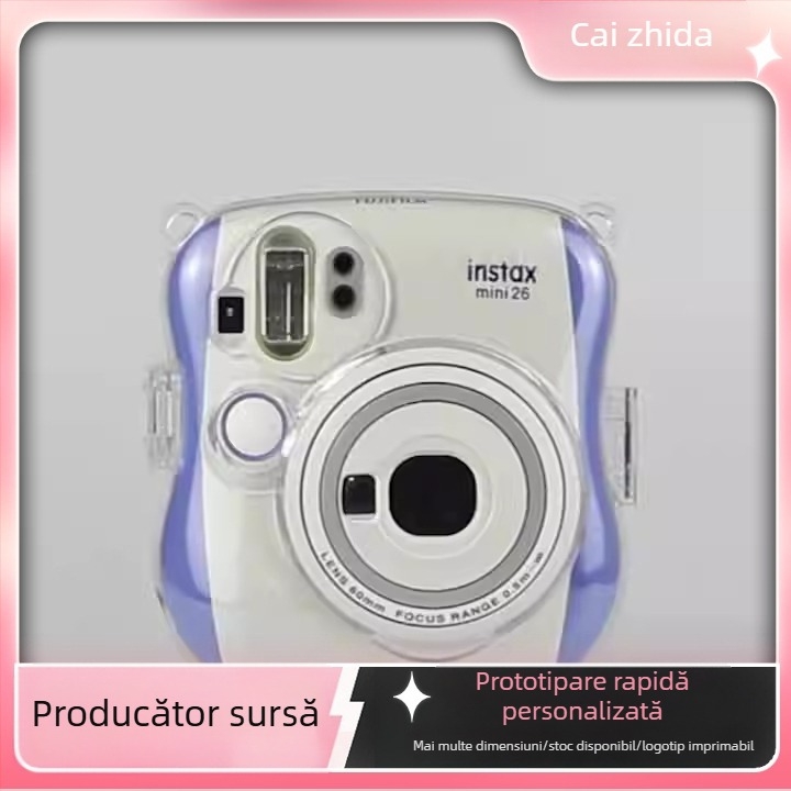 Carcasă de protecție pentru Polaroid Mini25/Mini26 – husă cristalină, material PC