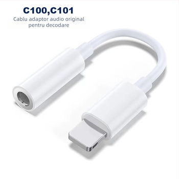 Apple Lightning cablu adaptor audio — Core material: silver-plated copper wire; Wire material: oxygen-free copper; Finisaj: silver plating; Producție OEM; Brand: Xinxianglian