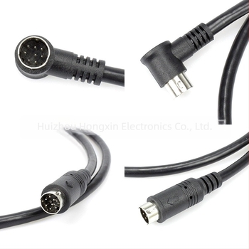 Cablu de extindere pentru cameră, 4 nuclee, cupru pur, înveliș PVC, conector M12, conductori 24/26/28