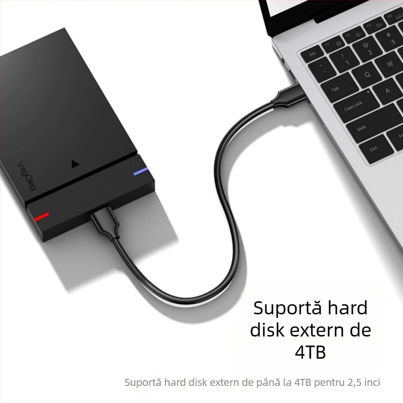 Cablu date USB 3.0 către Micro-B pentru hard disk extern – conector USB 3.0A, nucleu din cupru, cupru cu strat de cositor, ISO 9001