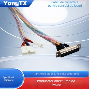 Cablu de linie terminal pentru echipamentele de consolă de jocuri - Yongtx, înveliș PVC, certificat UL și ISO 9001, pentru echipamente electrice interne