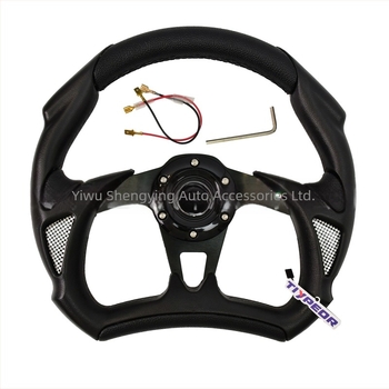 Volan de curse Tiypeor, din lemn, modelul 001 - gzfxp210-04, compatibil cu modele generale