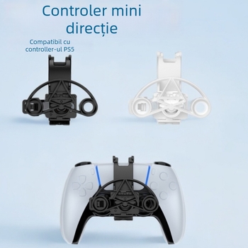 Volan mini pentru PS5 gamepad JYS-P5208 — Material ABS • Compatibil cu controler PS5 • Nou