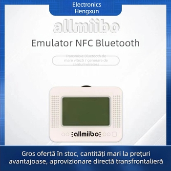 Allmiibo emulator pentru Nintendo Switch cu Bluetooth, ABS material, versiune simplificată