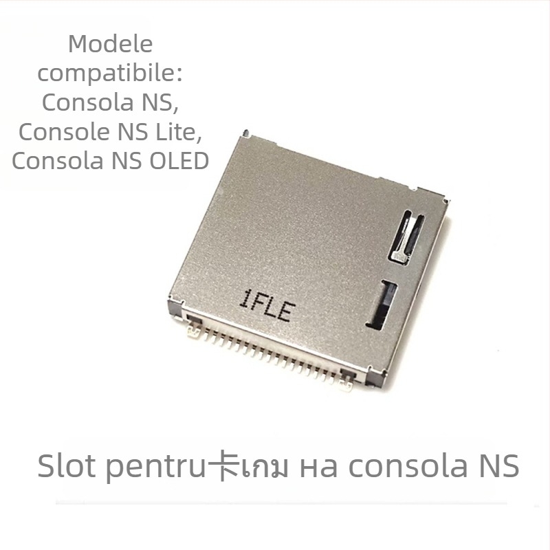 Nintendo Switch Lite placă slot pentru carduri de joc – modul slot pentru căști, fier, 60 g