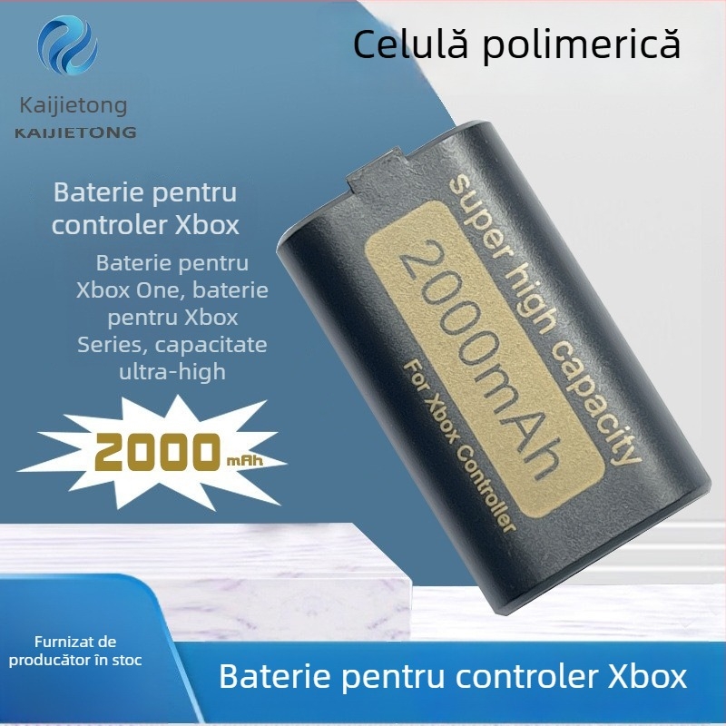 Xwdxny Baterie pentru controller Xbox pentru Series și Xbox One, 2000mAh, detașabilă