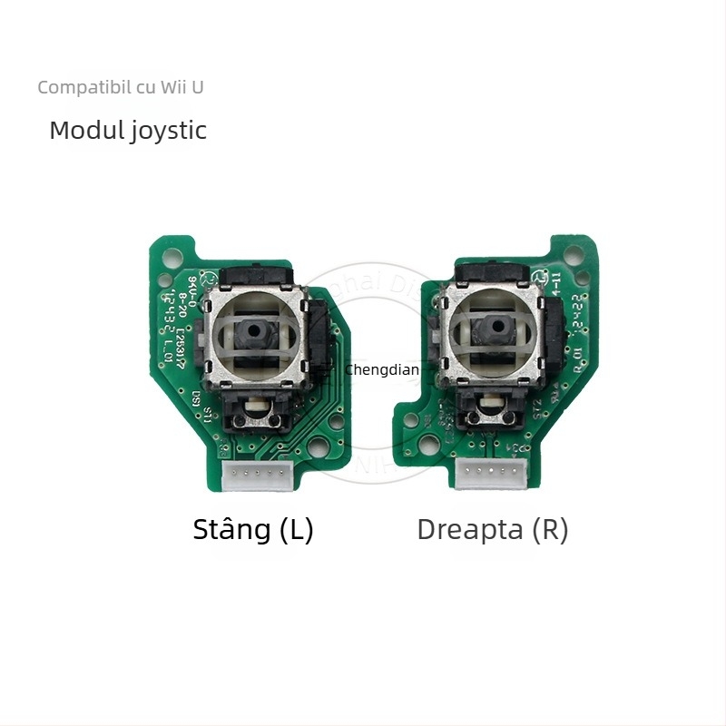 Modul joystick Wii U stânga-dreapta cu PCB, fără vibrații, 13 g