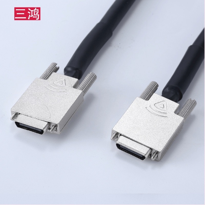 Cablu HD-VI pentru videoconferințe Huawei VPC600620 conectare la terminalele TE Series – 10 m, cupru fără oxigen, transfer video, placare cu aur