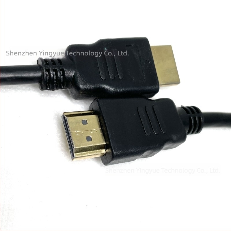 Cablu HDMI 1.4, 4K, conectori placati cu aur, conductori din oțel acoperit cu cupru pentru PC/TV/consolă