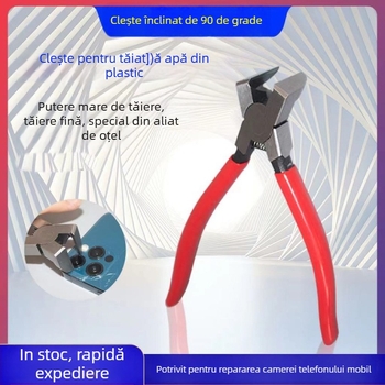Unealtă pentru demontarea inelului camerei din spate a telefonului – arc elastic, brațe înclinate la 90°, oțel aliat dur