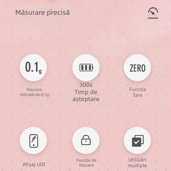 Cantare digital profesional pentru salon de coafură, cu funcție de peeling, pentru cremă de vopsire a părului și vopsea de păr, scară de colorare a părului