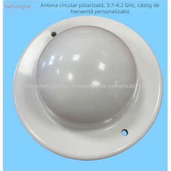 Antena UWB cu polarizare circulară, 3,7–4,2 GHz, câștig 3 dBi, model Xctd 3500-02 yjdz