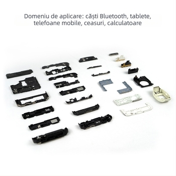 Antena încorporată LDS gravură cu laser pentru ceasuri pentru copii, telefoane mobile și căști Bluetooth — câștig 28 dBi, interval de frecvență 800–5800 MHz, impedanță 50 Ω, SWR configurabil, tensiune de lucru configurabilă