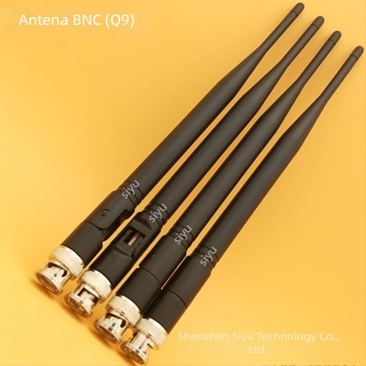 Antena pentru 4G/LTE și 2.4G, conector BNC, antenă omnidirecțională pliabilă, câștig de 5 dBi, 50 Ω, banda 2500–2690 MHz, SWR ≤ 1.4