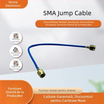 Cablu adaptor RG086 SMA-J: SMA masculin către IPEX RF cablu pentru antenă, pierderi reduse