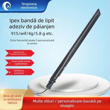 Antena Glue-Stick Tx-ap84 Tengxiang, câștig 2–12 dBi, bandă de frecvențe personalizabilă, impedanță 50/70 Ω, SWR ≤1.8
