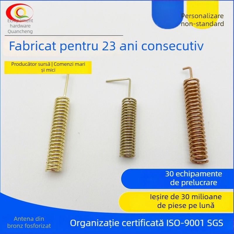 Antena cu arc, receptor wireless și controler, 433 MHz, 50 Ω, SWR ≤ 2,5, 220 V, model QCTH