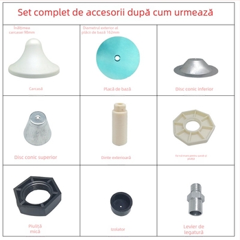 HU-151 Antenă omnidirecțională de interior pentru tavan, 2.4-2.5 GHz, 3-5 dBi, 50 ohm, SWR <= 1.5