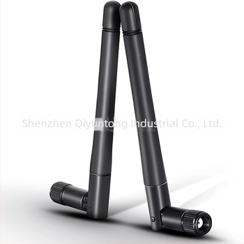 Antena pliabilă pentru router, benzi 2.4G/5.8G, câștig 3 dB, conector SMA, SWR ≤ 1.5, model AP-2.4G-01