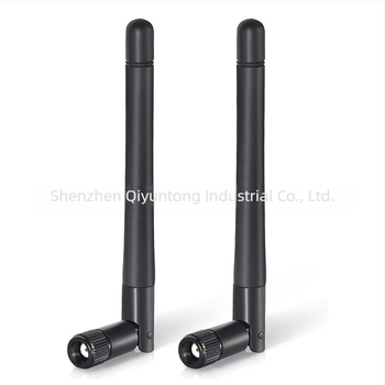 Antena pliabilă pentru router, benzi 2.4G/5.8G, câștig 3 dB, conector SMA, SWR ≤ 1.5, model AP-2.4G-01