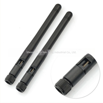 Antena pliabilă pentru router, benzi 2.4G/5.8G, câștig 3 dB, conector SMA, SWR ≤ 1.5, model AP-2.4G-01