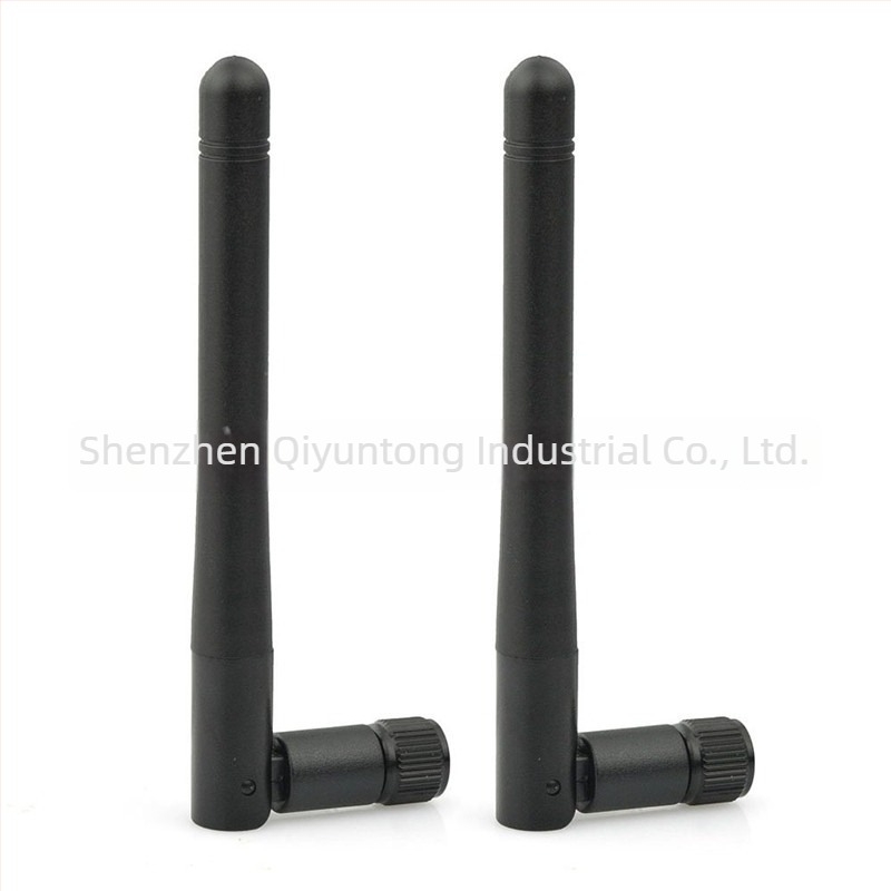 Antena pliabilă pentru router, benzi 2.4G/5.8G, câștig 3 dB, conector SMA, SWR ≤ 1.5, model AP-2.4G-01