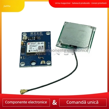 Modul de antenă GPS, antenă ceramică activă, model GY-NEO-6M/7M/8M, Jia Yifa, câștig 1, bandă de frecvență 9600, tensiune de funcționare 3
