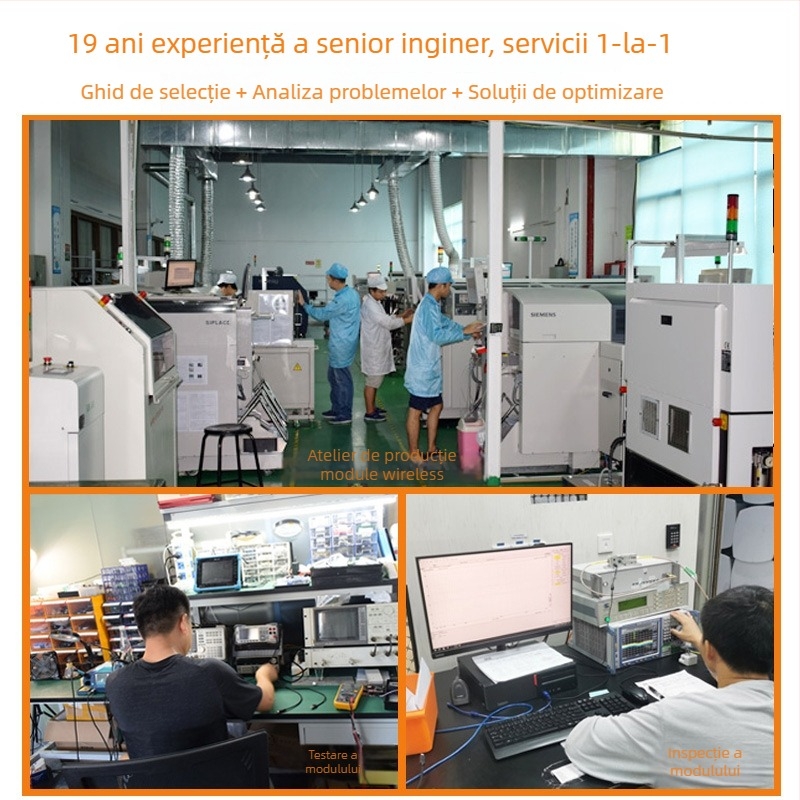 Modul fără fir pentru telecomandă Huaicheng Wireless — 2.4G, SI24R1, de calitate industrială