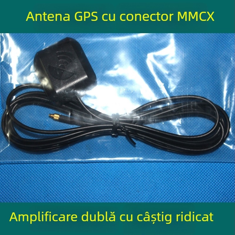 Wealth antenă GPS cu conector MMCX, impermeabilă, cu câștig înalt pentru navigator