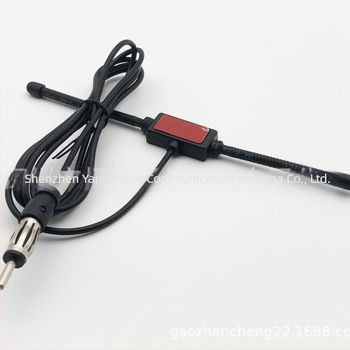 Antena FM/AM pentru mașină cu conector, antenă patch, model YCP-1718-5, SWR ≤ 1.5
