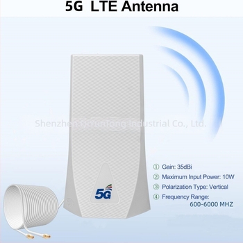 Antena pentru tabletă - Antenă exterioară direcțională pentru 5G/2.4G/5.8G WiFi, câștig de 18 dBi, impedanță 50 Ω