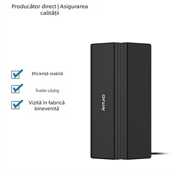 ANTUKO antenă TV pentru interior/exterior, HDTV DVB-T2, HD digital, antenă mobilă, receptor de unde terestre