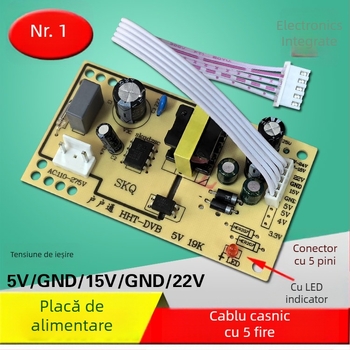 DZSYDZ placă universală de alimentare DVB pentru receptor/set-top box, 5V, 5 conductori