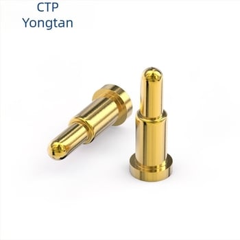 Pogopin cu bază plată, pin de antenă, pin de încărcare, pin cu arc conductiv, transmisie semnal 5 μm