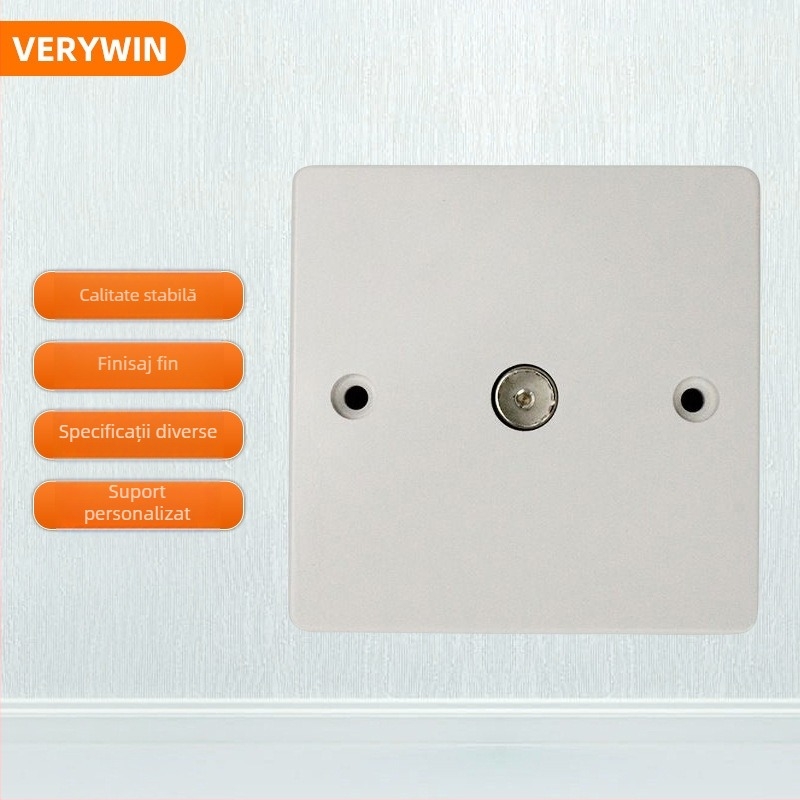 Priză TV de perete VERYWIN, 20 A, 250 V, CE, montaj pe perete