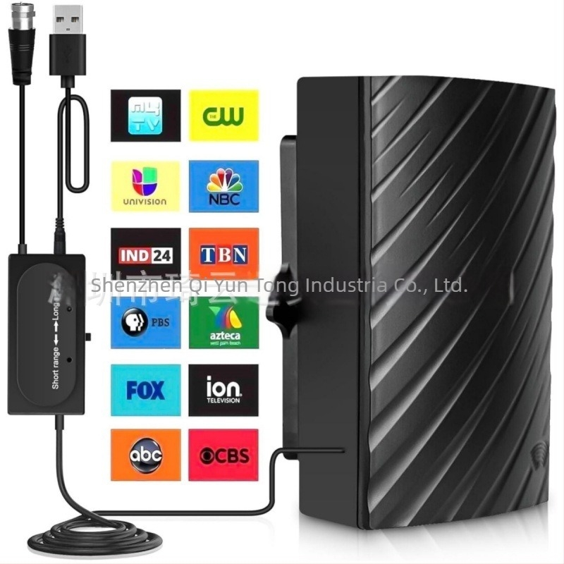 Antena HDTV, interior/exterior, compatibil ATSC DVB-T2, Compatibilitate Europeană și Americană — Different evening