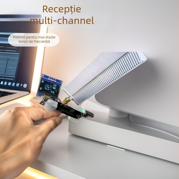 Antena radio cu sensibilitate înaltă pentru recepția FM/MW/LW/SW, compatibilitate universală