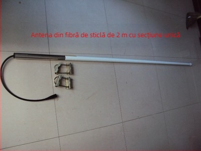 Antena AIS maritim VHF pentru stația de bază radio-intercom, exterior omnidirecțional FRP, 144/433 MHz