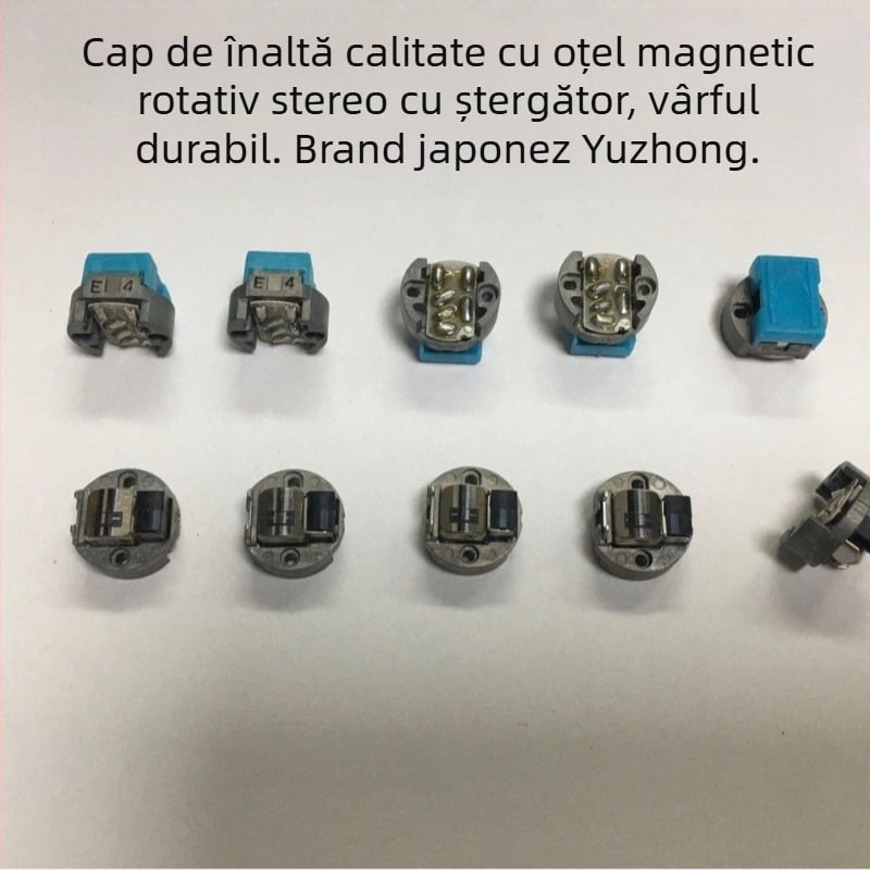 Cap magnetic – Stereo, învârtitoare, cap de ștergere, impedanță 280 Ω; Brand Yuzhong; pentru înregistrator auto de înaltă clasă