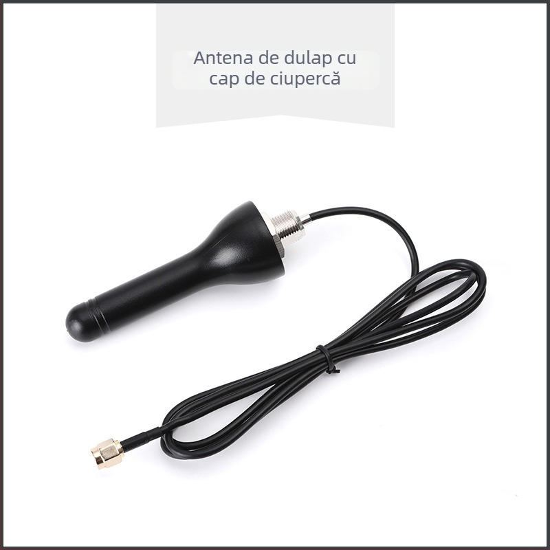 Antena wireless pentru dulap GSM/GPRS, cap de ciupercă, 800–2100 MHz, IP67, omnidirecțională, protecție împotriva furtului, compatibilă cu 5G