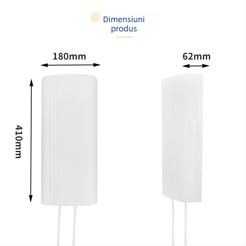 Antena panou plat 600–6000MHz, MIMO dual-port, 4G/5G, exterior
