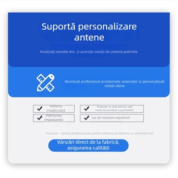 DZ002 antenă 2.4/5.8 GHz Wi‑Fi/Bluetooth – potrivire impedanță, debugging și simulare prototipă cu testare (personalizabilă), SWR ≤ 1.5