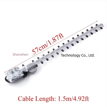 Antena Yagi cu conector SMA pentru exterior, direcțională (4G, 28 dBi, 50 Ω, SWR ≤ 2.5)